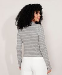 Sueter-de-Trico-Basico-Listrado-Canelado-Decote-Redondo-Cinza-Mescla-Escuro-9804578-Cinza_Mescla_Escuro_2 Sueter-de-Trico-Basico-Listrado-Canelado-Decote-Redondo-Cinza-Mescla-Escuro-9804578-Cinza_Mescla_Escuro_2