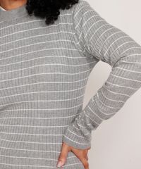 Sueter-de-Trico-Basico-Listrado-Canelado-Decote-Redondo-Cinza-Mescla-Escuro-9804578-Cinza_Mescla_Escuro_5 Sueter-de-Trico-Basico-Listrado-Canelado-Decote-Redondo-Cinza-Mescla-Escuro-9804578-Cinza_Mescla_Escuro_5