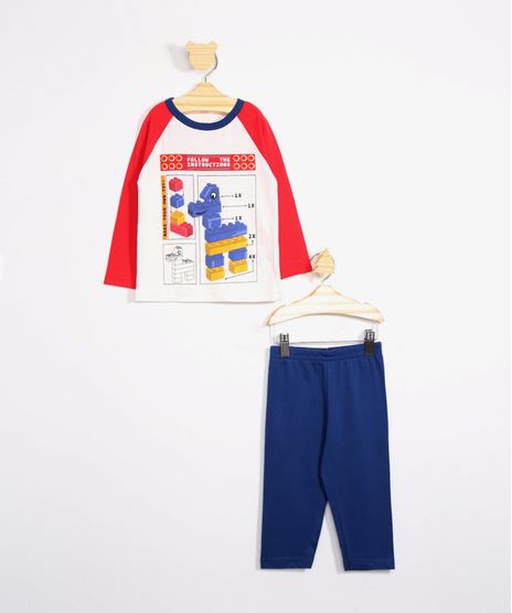 Pijama-Infantil-Cachorro-Manga-Longa-Brandili-Vermelho-9984180-Vermelho_1