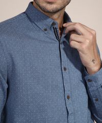 Camisa-de-Algodao-Comfort-Estampada-de-Poa-Manga-Longa-Azul-9915911-Azul_6