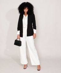 Blazer-Longo-com-Bolsos-Manga-7-8-Preto-9970887-Preto_3