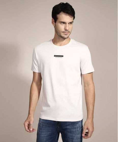 Camiseta--Only-Live-Once--Manga-Curta-Gola-Careca-Bege-9981543-Bege_1