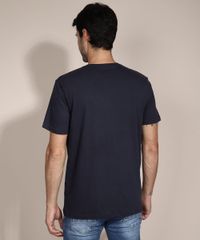Camiseta-Stitch--Weird-But-Cute--Manga-Curta-Gola-Careca-Azul-Marinho-9989058-Azul_Marinho_4