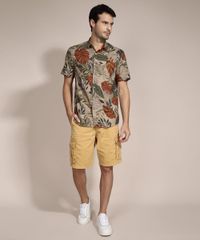 Camisa-Tradicional-de-Algodao-Estampada-de-Folhagem-Manga-Curta-Off-White-9985316-Off_White_3