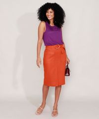 Saia-Lapis-de-Linho-com-Bolsos-e-Cinto-Midi-Laranja-9898391-Laranja_3