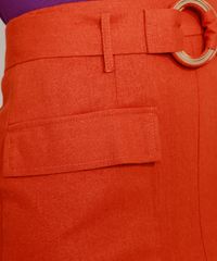 Saia-Lapis-de-Linho-com-Bolsos-e-Cinto-Midi-Laranja-9898391-Laranja_4