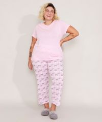 Pijama-Manga-Curta-Plus-Size-Borboletas-Rosa-9982986-Rosa_3