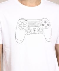 Camiseta-Playstation-Manga-Curta-Gola-Careca-Branca-9989066-Branco_2 Camiseta-Playstation-Manga-Curta-Gola-Careca-Branca-9989066-Branco_2