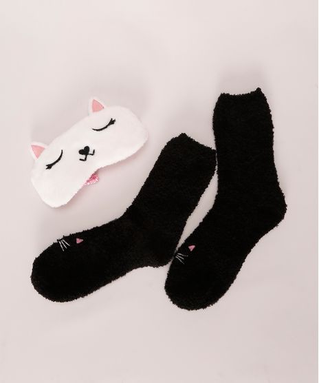 Kit-de-Meias-Cano-Alto-Gatinho---Tapa-Olho-Multicor-9974684-Multicor_1
