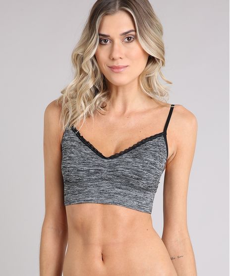 Top-Feminino-Sem-Costura-com-Renda-e-Bojo-Removivel-Cinza-Mescla-Escuro-9067140-Cinza_Mescla_Escuro_1