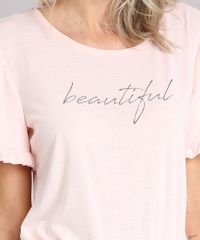 Pijama-Feminino--Beautiful--com-Babado-Manga-Curta-Rose-9123201-Rose_3