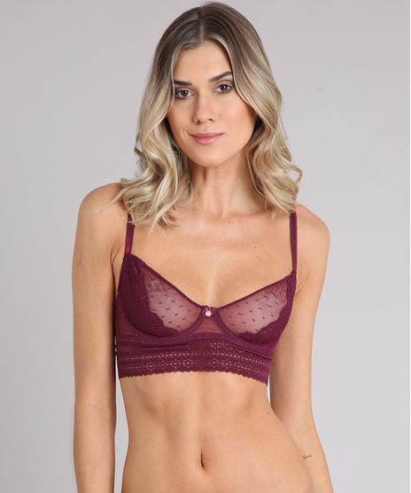 Sutia-Feminino-em-Tule-com-Renda-sem-Bojo-Vinho-9064417-Vinho_1