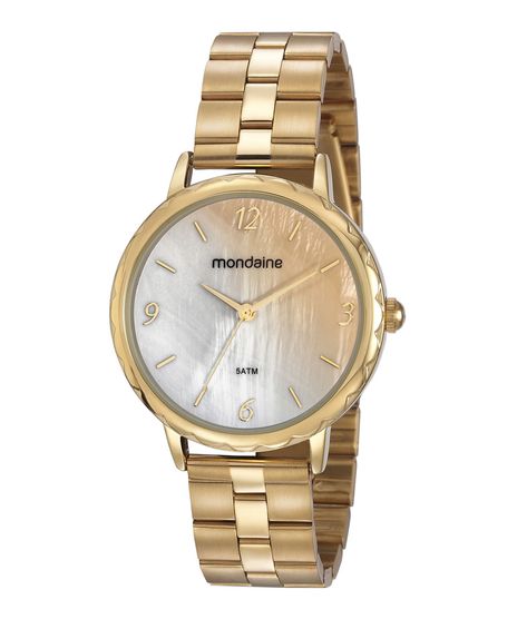 Kit-de-Relogio-Analogico-Mondaine-Feminino--Brinco---Colar---32110LPMVDE1KA-DOURADO-9977957-Dourado_1