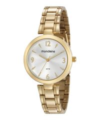 Kit-de-Relogio-Analogico-Mondaine-Feminino--Brinco---Colar---53609LPMVDE1KG-DOURADO-9977972-Dourado_1