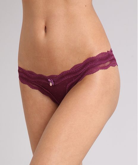 Calcinha-Feminina-Biquini-em-Tule-com-Renda-Vinho-9064441-Vinho_1
