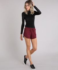 Short-Feminino-Running-Esportivo-Basico-em-Moletom-Vinho-8793882-Vinho_3