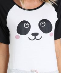 Pijama-Feminino-com-Estampa-de-Panda-Raglan-Manga-Curta-Off-White-9007182-Off_White_3