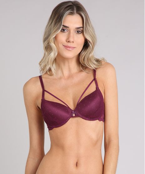 Sutia-Feminino-Push-Up-com-Bojo-em-Renda-com-Tule-Vinho-9064411-Vinho_1