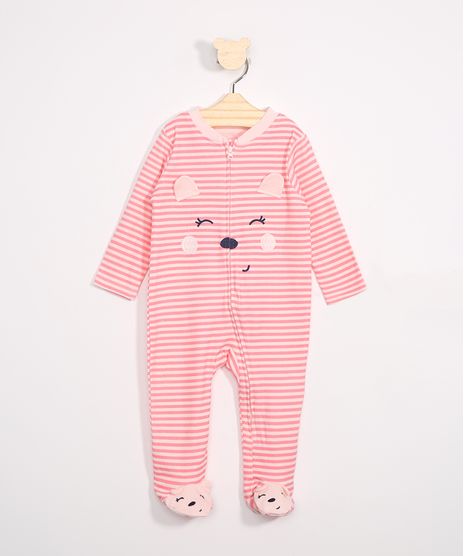 Macacao-Infantil-Listrado-Ursinho-Manga-Longa-com-Pezinho-Rosa-Claro-9957028-Rosa_Claro_1