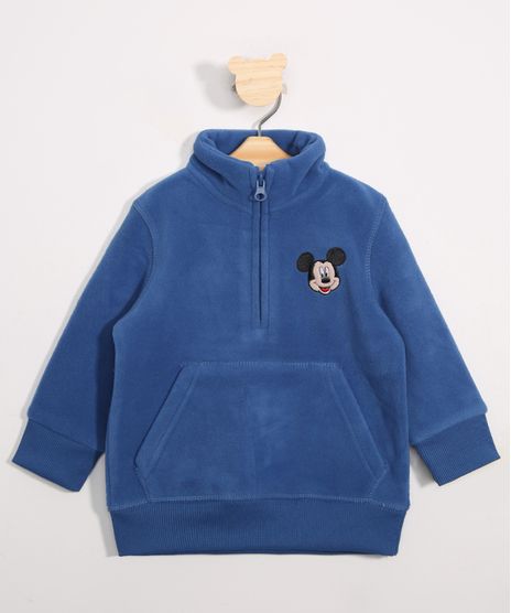 Blusao-Infantil-de-Fleece-Mickey-Gola-Alta-Azul-9337040-Azul_1