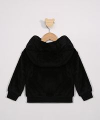 Jaqueta-Infantil-de-Pelo-com-Capuz-Preta-9801299-Preto_2