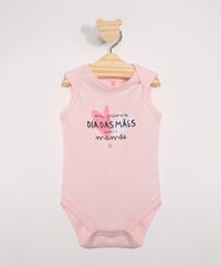 Body-Infantil--Primeiro-Dia-Das-Maes--Sem-Manga-Rosa-Claro-9969887-Rosa_Claro_1