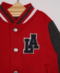 Jaqueta-Infantil-de-Moletom-Bomber--LA--Vermelha-9971806-Vermelho_2