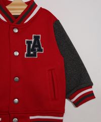 Jaqueta-Infantil-de-Moletom-Bomber--LA--Vermelha-9971806-Vermelho_5