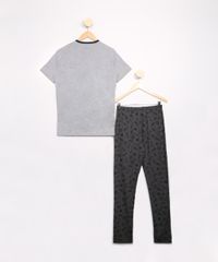 Pijama-Juvenil-Manga-Curta-Stranger-Things-Cinza-Mescla-9983649-Cinza_Mescla_3