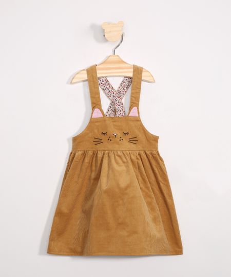 Salopete-Infantil-de-Veludo-com-Bordado-de-Gatinho-Caramelo-9818774-Caramelo_1 Salopete-Infantil-de-Veludo-com-Bordado-de-Gatinho-Caramelo-9818774-Caramelo_1