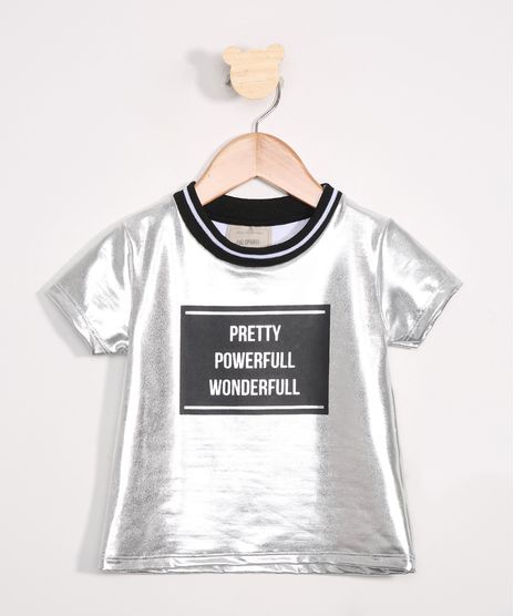 Blusa-Infantil--Pretty-Powerfull-Wonderfull--Manga-Curta-Prateada-9980595-Prateada_1