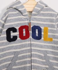 Jaqueta-Infantil-de-Moletom-Listrada--Cool--com-Capuz-Cinza-Mescla-9789001-Cinza_Mescla_2
