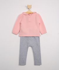 Conjunto-Infantil-de-Blusa-Coelhinho-Manga-Longa-Rosa-Claro---Calca-de-Moletom-Cinza-Mescla-9842853-Cinza_Mescla_3