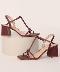 Sandalia-Feminina-com-No-Salto-Medio-Oneself-Vinho-9984385-Vinho_1