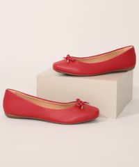 Sapatilha-Feminina-Bico-Quadrado-Via-Uno-Vermelha-9984413-Vermelho_1