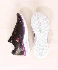 Tenis-Feminino-Esportivo-Ace-Texturizado-com-Estampa-Degrade-Preto-9984063-Preto_7