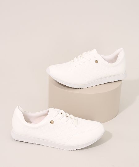 Tenis-Feminino-Via-Uno-Matelasse-Branco-9984403-Branco_1 Tenis-Feminino-Via-Uno-Matelasse-Branco-9984403-Branco_1