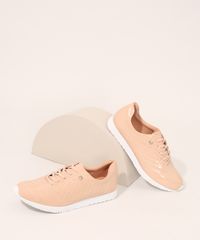 Tenis-Feminino-Via-Uno-Matelasse-em-Verniz-Bege-9984408-Bege_1