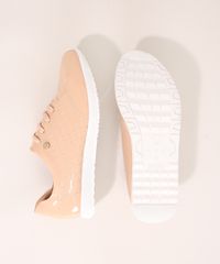Tenis-Feminino-Via-Uno-Matelasse-em-Verniz-Bege-9984408-Bege_7