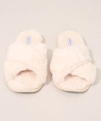 Pantufa-Feminina-de-Pelucia-Oneself-Bege-Claro-9967072-Bege_Claro_6