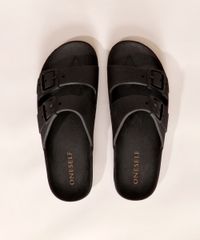 Rasteirinha-Feminina-Oneself-com-Textura-de-Fivela-Preto-9985942-Preto_3