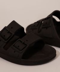 Rasteirinha-Feminina-Oneself-com-Textura-de-Fivela-Preto-9985942-Preto_4