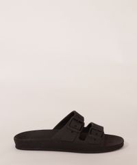 Rasteirinha-Feminina-Oneself-com-Textura-de-Fivela-Preto-9985942-Preto_6