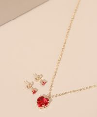 Kit-de-Colar-Feminino-com-Pingente-de-Coracao-com-Pedra---Brinco-com-Pedra-Dourado-9987519-Dourado_1
