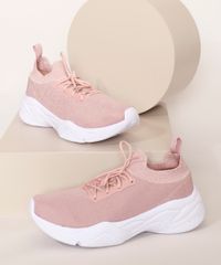 Tenis-Feminino-Esportivo-Ace-Knit-com-Lurex-Rosa-9983534-Rosa_1