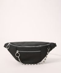Pochete-com-Corrente-e-Bolso-Preta-9979537-Preto_1