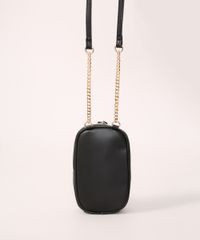 Bolsa-Transversal-Pequena-com-Alca-de-Corrente-Preta-9979562-Preto_4