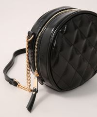 Bolsa-Transversal-Redonda-Pequena-com-Alca-de-Corrente-Preta-9979564-Preto_5