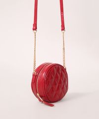 Bolsa-Transversal-Redonda-Pequena-com-Alca-de-Corrente-Vermelha-9979534-Vermelho_3