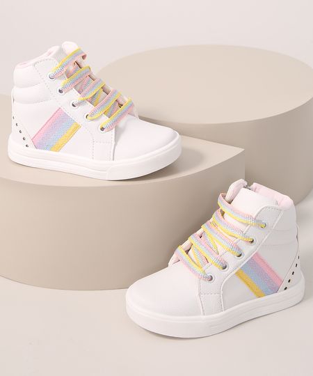 Tenis-Infantil-Cano-Alto-Arco-Iris-Branco-9987561-Branco_1 Tenis-Infantil-Cano-Alto-Arco-Iris-Branco-9987561-Branco_1